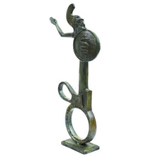 Load image into Gallery viewer, Bronze Warrior Figurine Ancient Greece - Homer iliad Trojan War