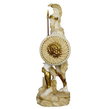 Load image into Gallery viewer, Ares God of war Alabaster aged statue - Greek God of Olympus - Spirit of Battle