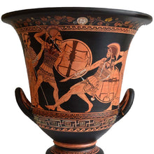 Load image into Gallery viewer, Heracles Goddess Athena Achilles Hector Nike - Red Figure Krater