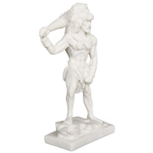 Load image into Gallery viewer, Heracles Hercules Alabaster statue - Ancient Greek Hero Demigod - Zeus son