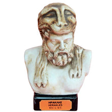 Load image into Gallery viewer, Heracles small figurine on marble base - Greatest of all heroes - Demigod Zeus