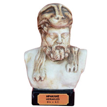 Load image into Gallery viewer, Heracles small figurine on marble base - Greatest of all heroes - Demigod Zeus