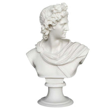 Load image into Gallery viewer, Apollo Alabaster bust - God of Arts Music Poetry Sun and Light - Prophecy
