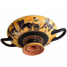Load image into Gallery viewer, Achilles Hector Menelaos Paris -Trojan War - Kylix - Museum Replica