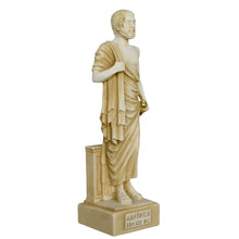 Load image into Gallery viewer, Aristotle Alabaster aged small statue - Father of Western Philosophy Aristotelis
