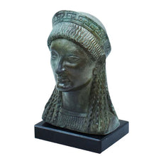 Load image into Gallery viewer, Ancient Greek women Kore small head bust - Maiden Korai