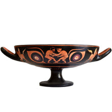 Load image into Gallery viewer, Achilles binding Patroclus wounds Kylix - Sosias Painter - Berlin Museum Replica