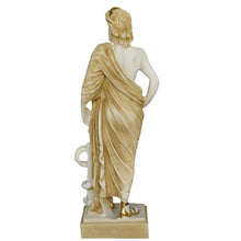 Load image into Gallery viewer, Asclepius God of Medicine and Healing Alabaster aged statue - Greek Mythology