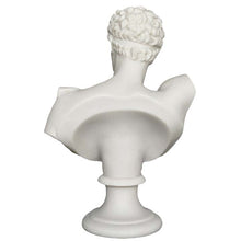 Load image into Gallery viewer, Hermes Alabaster Bust - The Messenger of Gods - Mercury God of Luck