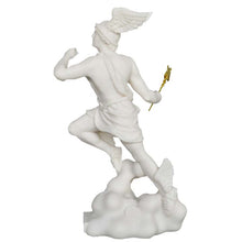 Load image into Gallery viewer, Hermes Alabaster Statue - The Messenger of Gods - Mercury God of Luck