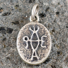 Load image into Gallery viewer, Byzantine Sterling Silver Monogram Pendant