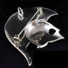 Load image into Gallery viewer, Spartan Helmet Silver Pendant - King Leonidas - Brooch - Pin - Ancient Greece