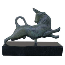 Load image into Gallery viewer, Bull Leaping mini Bronze Item - Minoan Period Fresco - Ancient Greece Crete