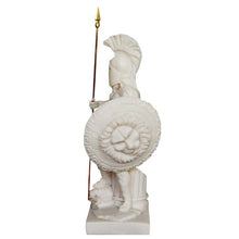 Load image into Gallery viewer, Ares God of war Alabaster statue - Greek God of Olympus - Spirit of Battle