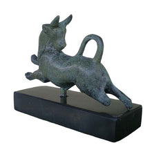 Load image into Gallery viewer, Bull Leaping mini Bronze Item - Minoan Period Fresco - Ancient Greece Crete