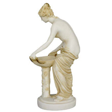 Load image into Gallery viewer, Hestia Alabaster aged sculpture - Greek Goddess of the Family and the State