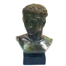 Load image into Gallery viewer, Bust of a young athlete binding his hair - Found on Delos island - Athens Museum