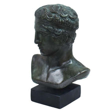 Load image into Gallery viewer, Bust of a young athlete binding his hair - Found on Delos island - Athens Museum