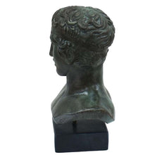 Load image into Gallery viewer, Bust of a young athlete binding his hair - Found on Delos island - Athens Museum