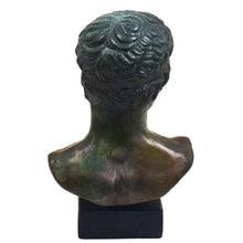 Load image into Gallery viewer, Bust of a young athlete binding his hair - Found on Delos island - Athens Museum