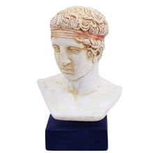 Load image into Gallery viewer, Bust of a youth binding his hair found on Delos sacred island - Athens Museum