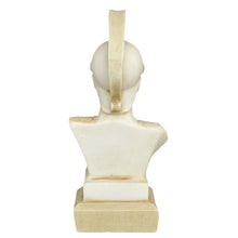Load image into Gallery viewer, Ares God of war small Alabaster aged bust - Greek God of Olympus