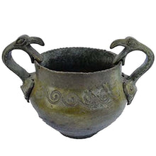 Load image into Gallery viewer, Bronze Kantharus Vase with Griffin Design - Legendary Mythical Creature