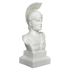 Load image into Gallery viewer, Ares God of war small Alabaster bust - Greek God of Olympus - Spirit of Battle