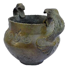 Load image into Gallery viewer, Bronze Kantharus Vase with Griffin Design - Legendary Mythical Creature