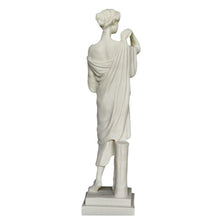 Load image into Gallery viewer, Artemis Goddess of Hunt Alabaster statue Sculpture - Diana Mistress of Animals
