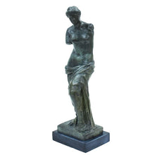 Load image into Gallery viewer, Aphrodite Venus de Milo bronze statue - Museum Replica - Goddess of Love Beauty