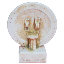 Load image into Gallery viewer, King Leonidas miniature shield in casting stone material - Spartan Warriors