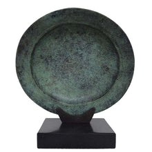 Load image into Gallery viewer, Bronze mini shield with Wild Boar and Greek Meander Design