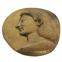 Load image into Gallery viewer, Kouros Head Bronze Desk Press Papier - Paperweight - Beauty Nobility Young Male