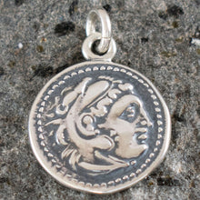 Load image into Gallery viewer, Alexander The Great Hercules Silver Coin Pendant - Macedonia Vergina King