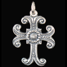 Load image into Gallery viewer, Byzantine Silver Cross - 925 Sterling Silver