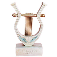Load image into Gallery viewer, Lyre of Apollo small casting stone sculpture - Olympian God of music and poetry