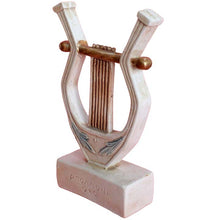 Load image into Gallery viewer, Lyre of Apollo small casting stone sculpture - Olympian God of music and poetry
