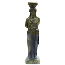 Load image into Gallery viewer, Caryatid bronze statue sculpture - Ancient Greek Architectural column Acropolis