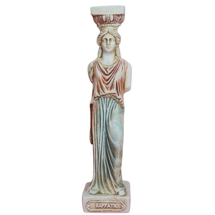 古代ギリシャ オブジェ Estia Creations Karyatides Caryatid small sculpture - Acropolis Architecture - Maidens of