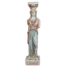 Load image into Gallery viewer, Caryatid small sculpture - Acropolis Architecture - Maidens of Karyai - Kore