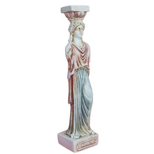 Load image into Gallery viewer, Caryatid small sculpture - Acropolis Architecture - Maidens of Karyai - Kore