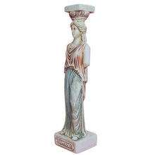 Load image into Gallery viewer, Caryatid small sculpture - Acropolis Architecture - Maidens of Karyai - Kore