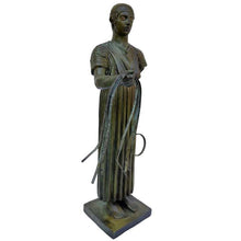 Load image into Gallery viewer, Charioteer of Delphi bronze statue sculpture - Delphi museum replica - Heniokhos large size 70 cm height