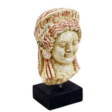 Load image into Gallery viewer, Ancient Greek women Kore small head bust - Maiden Korai - Museum Reproduction