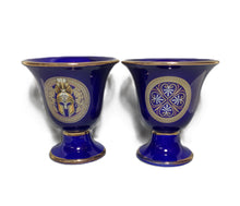 Load image into Gallery viewer, Athena - Helmet Design Pythagorean 2 cups high quality set Pythagoras blue
