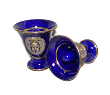 Load image into Gallery viewer, Athena - Helmet Design Pythagorean 2 cups high quality set Pythagoras blue