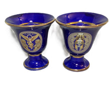 Load image into Gallery viewer, Nike and Helmet Design Pythagorean 2 cups high quality set Pythagoras blue