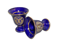 Load image into Gallery viewer, Nike and Helmet Design Pythagorean 2 cups high quality set Pythagoras blue