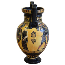 Load image into Gallery viewer, Achilles Hector Menelaos Paris - Trojan War Theme - Amphora Vase